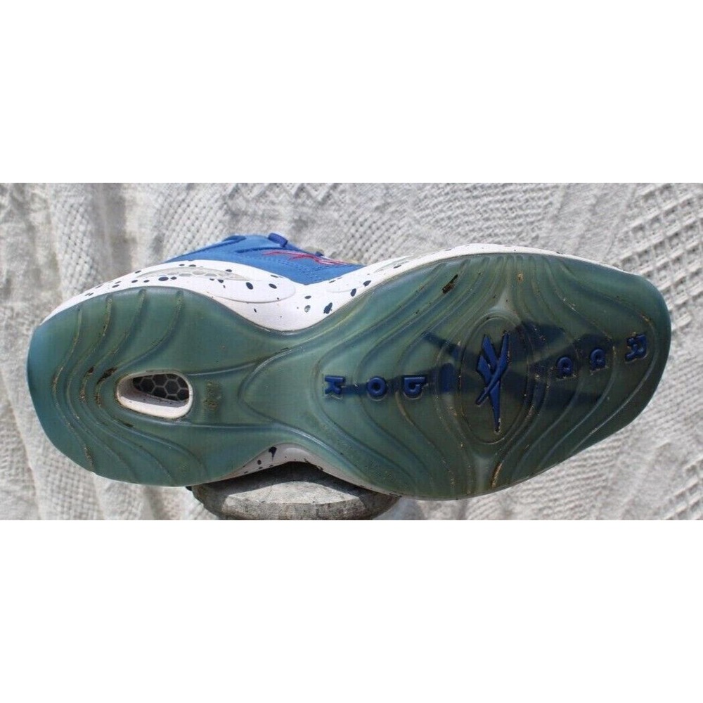 Size 10.5 - Reebok Question Mid Blue - Picture 9 of 10